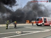 Brand - mehrere LKW, Personen in Gefahr, A3 Richtung Würzburg, 22.03.2023